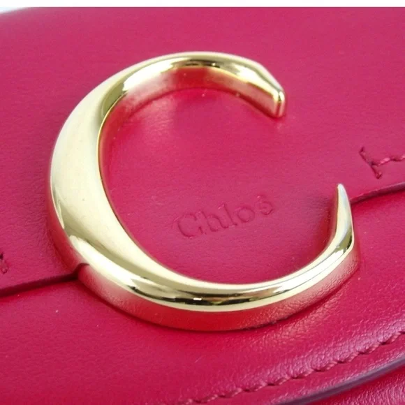 Chloe C Mini Trifold Wallet leather - vintage - Picture 9 of 16